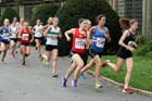 Soon after the start of the senior womens race at the Northern Road Relays, Blackpool.